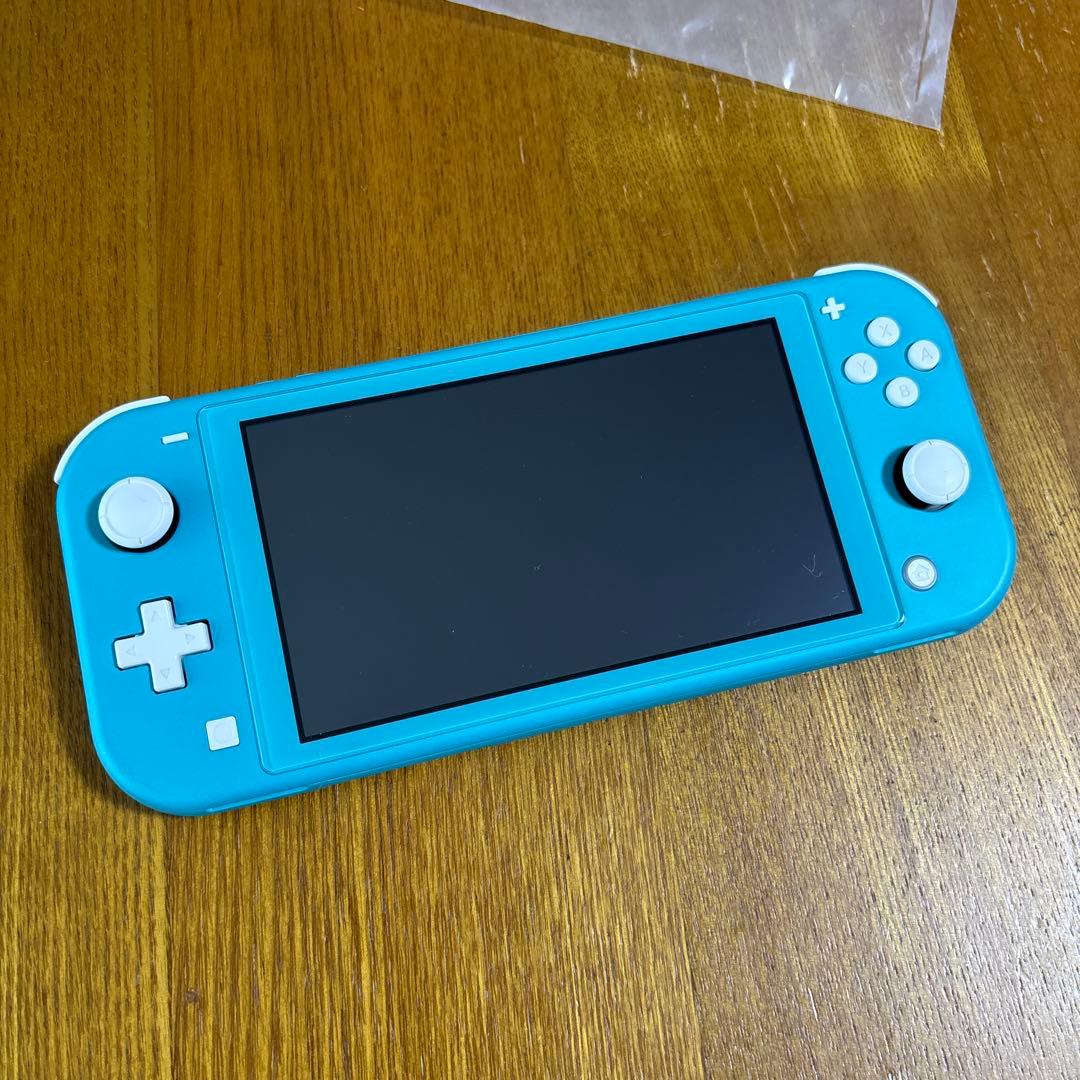 Nintendo Switch Lite ターコイズ本体、ケース、ガラスフィルム
