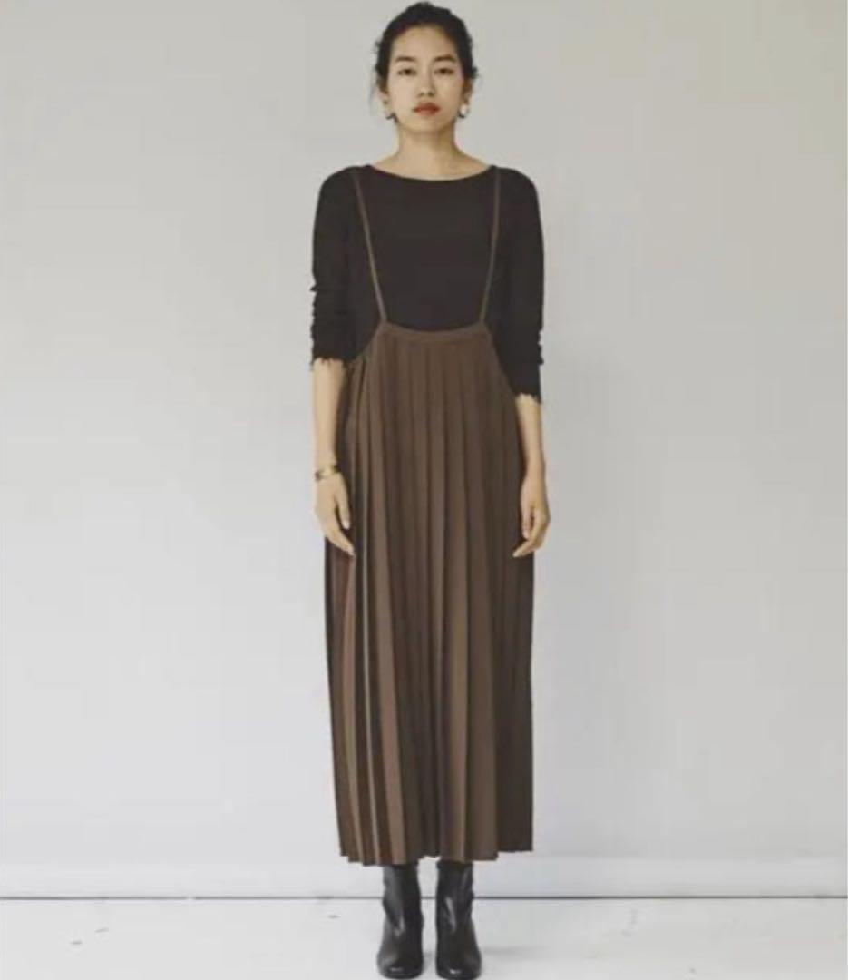 【カレンソロジー】 プリーツサロペット