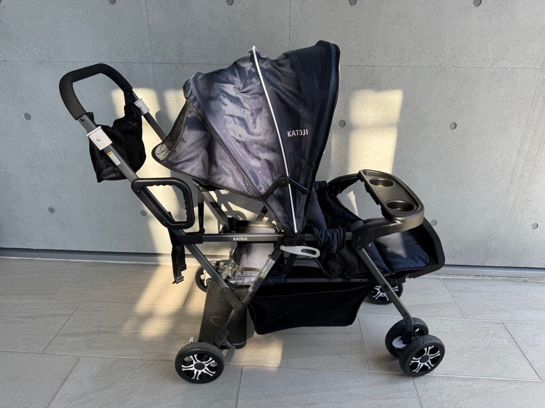 カトージ　二人乗りベビーカー 2人でゴー
