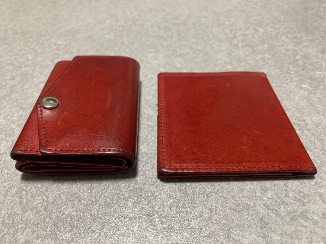 アブラサス　小さい財布　薄いマネークリップ　ブッテーロレザーエディション　セット