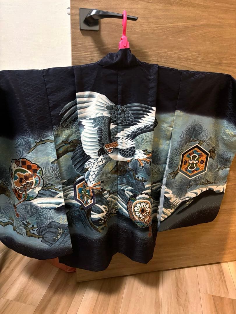 [即日発送します]七五三 男の子 7歳 着物和装セット