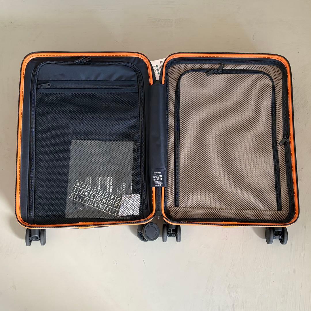 東急ハンズ hands+ スーツ キャリー ケース 35L オレンジ