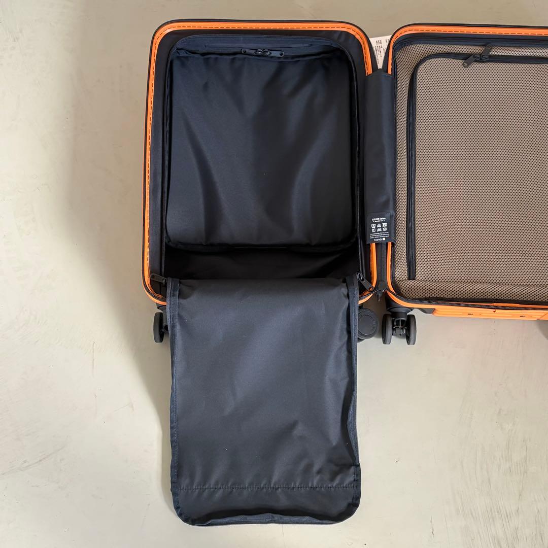 東急ハンズ hands+ スーツ キャリー ケース 35L オレンジ
