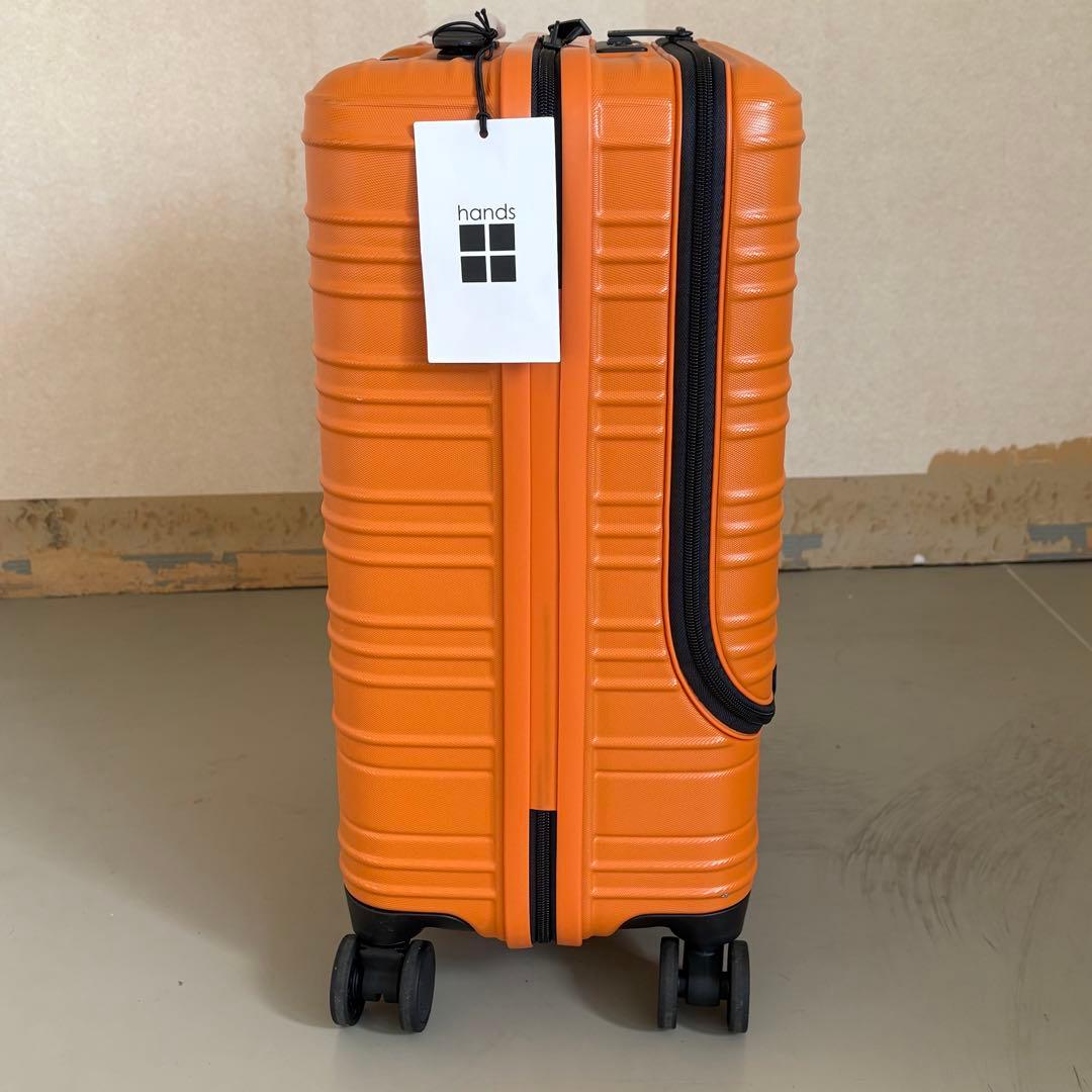 東急ハンズ hands+ スーツ キャリー ケース 35L オレンジ