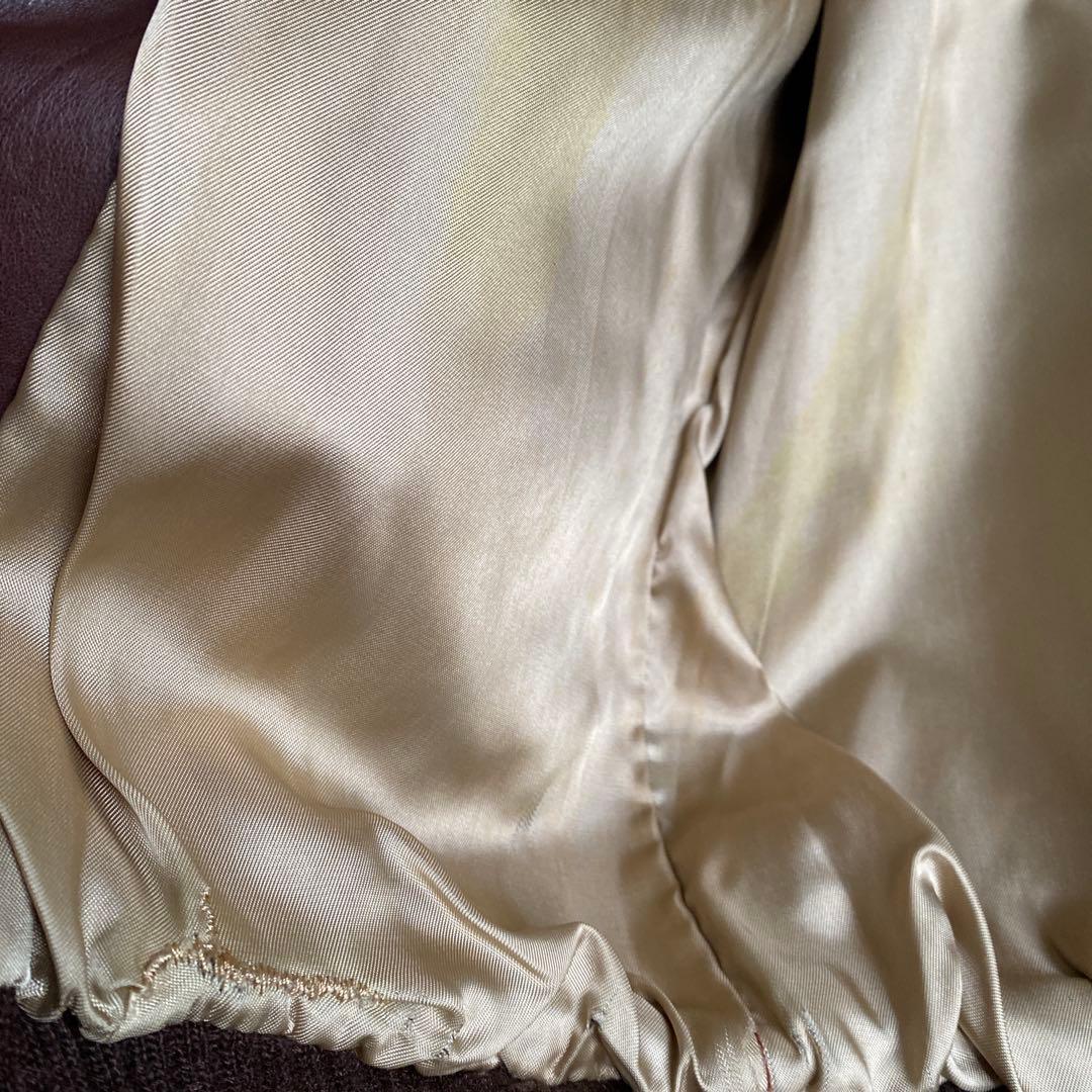 80s US vintage G9 type レザー ハリントンジャケット 40