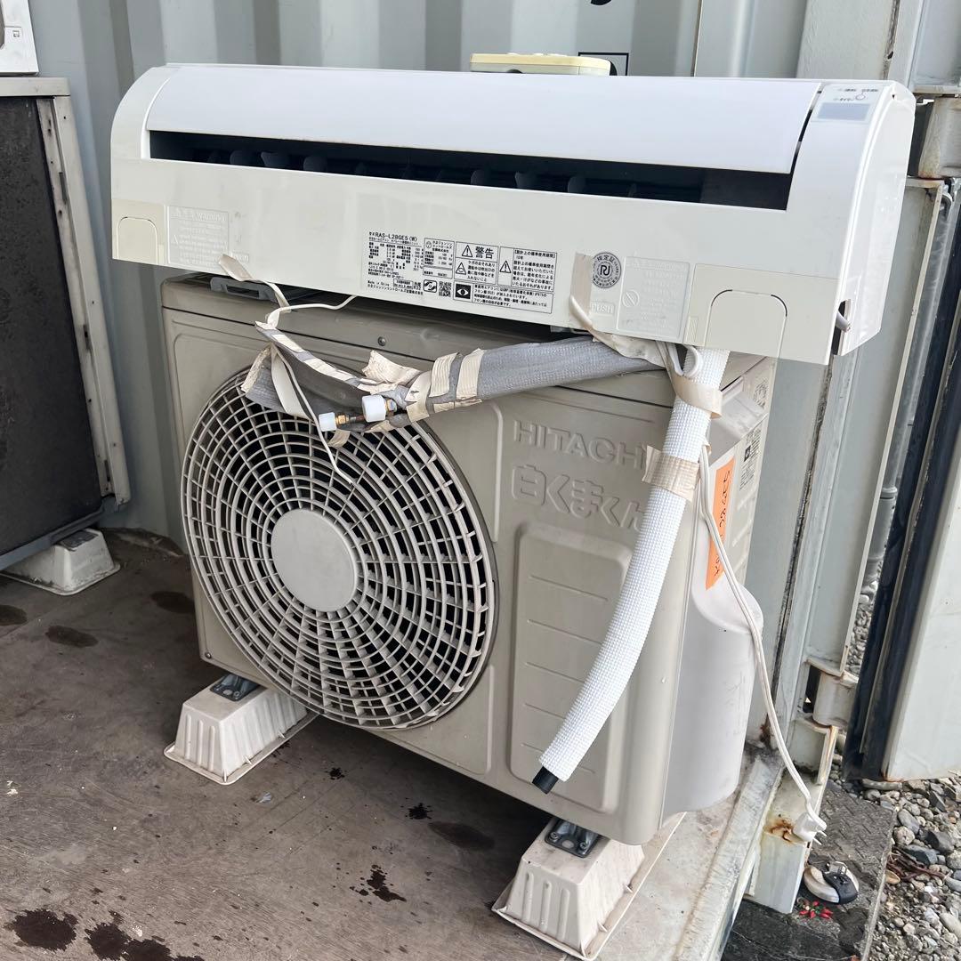 14ジャンク 激安早い者勝ち✨ ポンプダウン済み✨ 日立 主に10畳用 エアコン