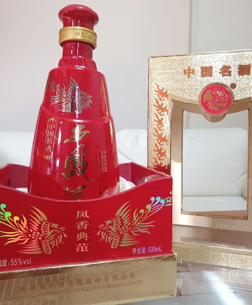 紅西鳳 55% 500ml 2011年 中国酒 白酒 貴州茅台酒 五粮液 西鳳酒