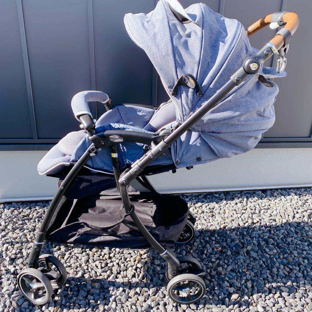 【クリーニング済】限定 アップリカ ラクーナビッテクッション ベビーカー