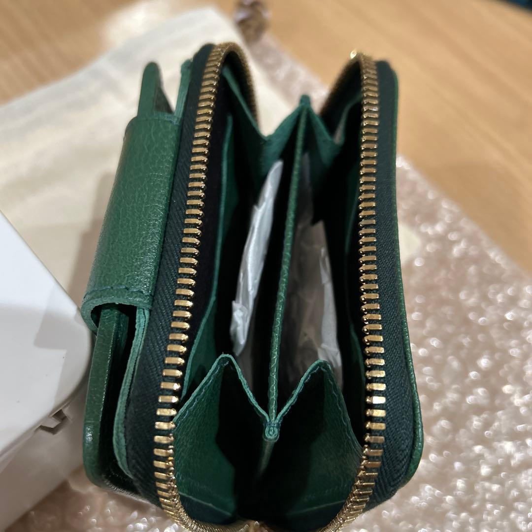 IL BISONTE 二つ折り財布 グリーン