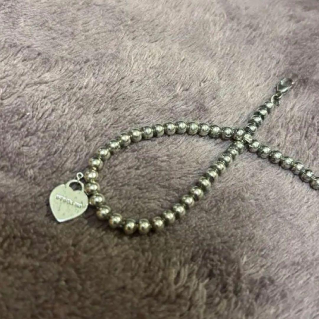 Tiffany ティファニーリターントゥミニハートブレスレット 925 シルバー