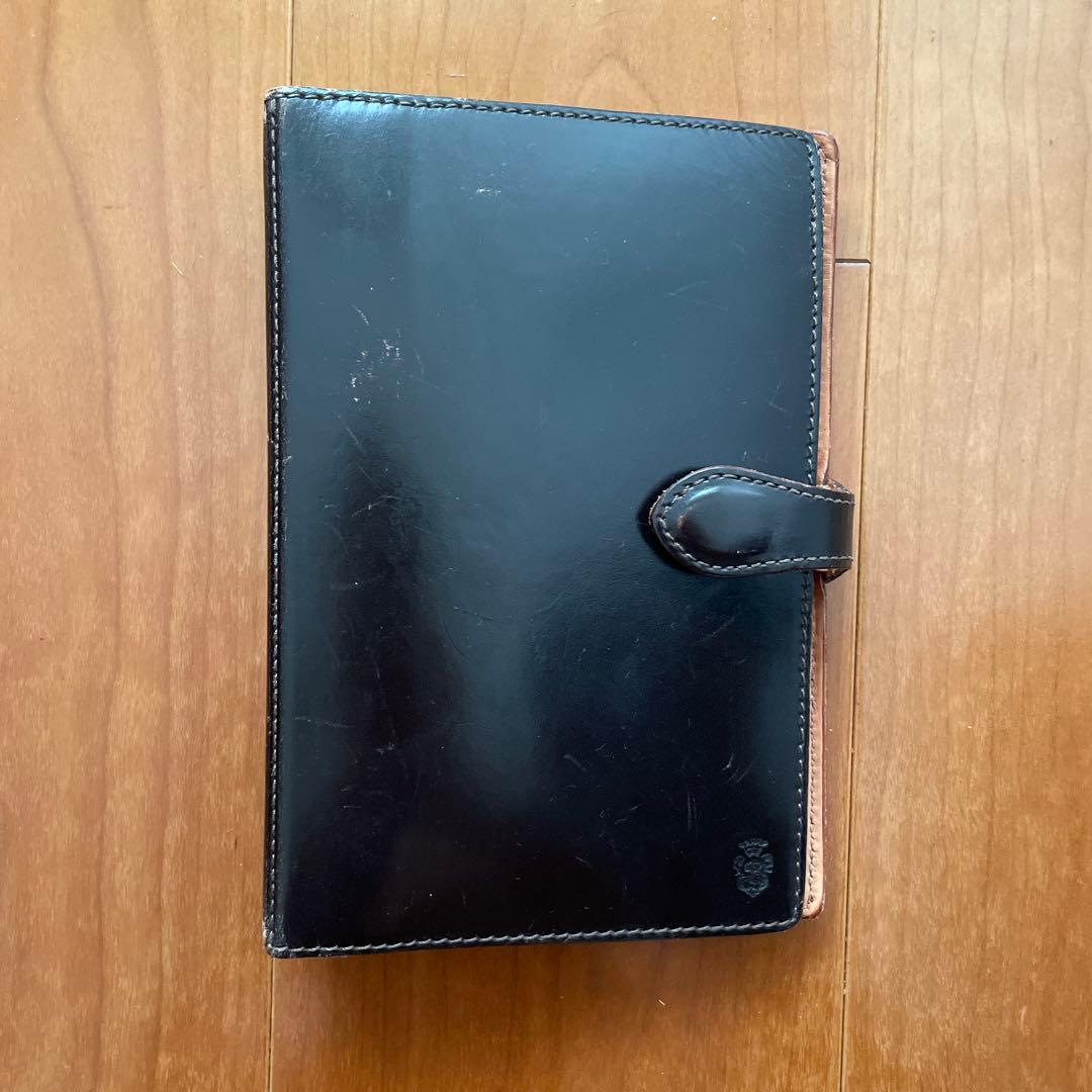 美品 Felisi フェリージ スケジュール帳レザーカバー
