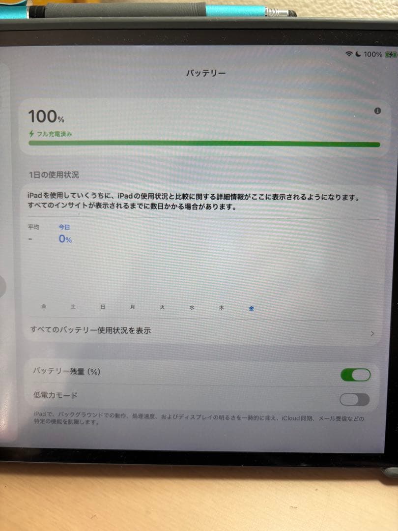 iPad Air(第3世代, 256GB) （ケース+タッチペン+充電器×3付）