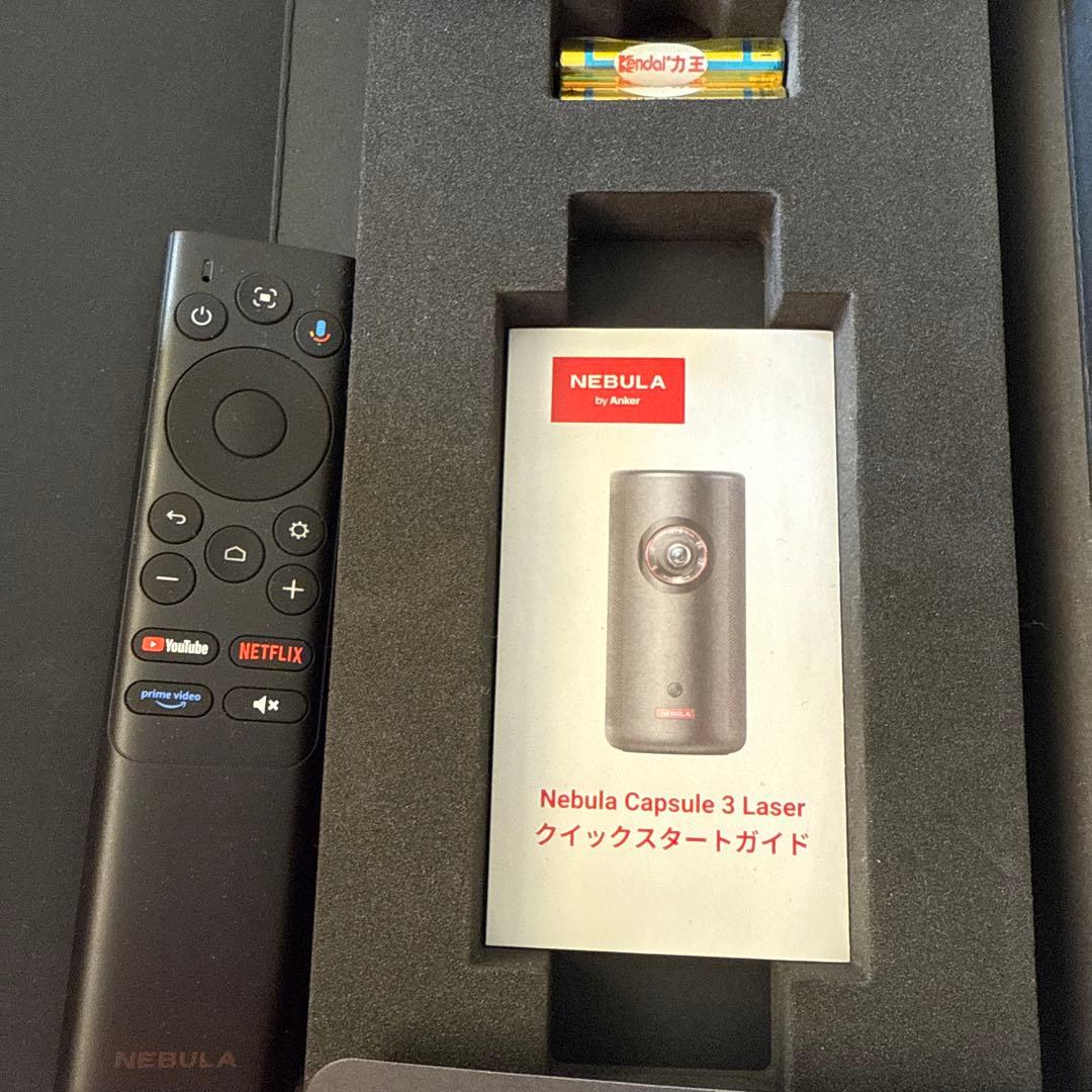 Anker Nebula Capsule 3 Laser プロジェクター　本体