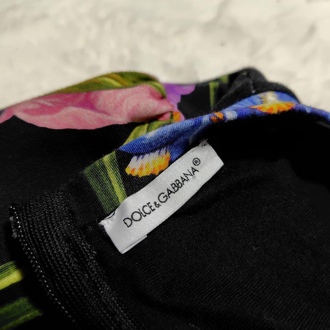 【1975】Dolce＆Gabbana 花柄 キッズ ワンピース アイリス