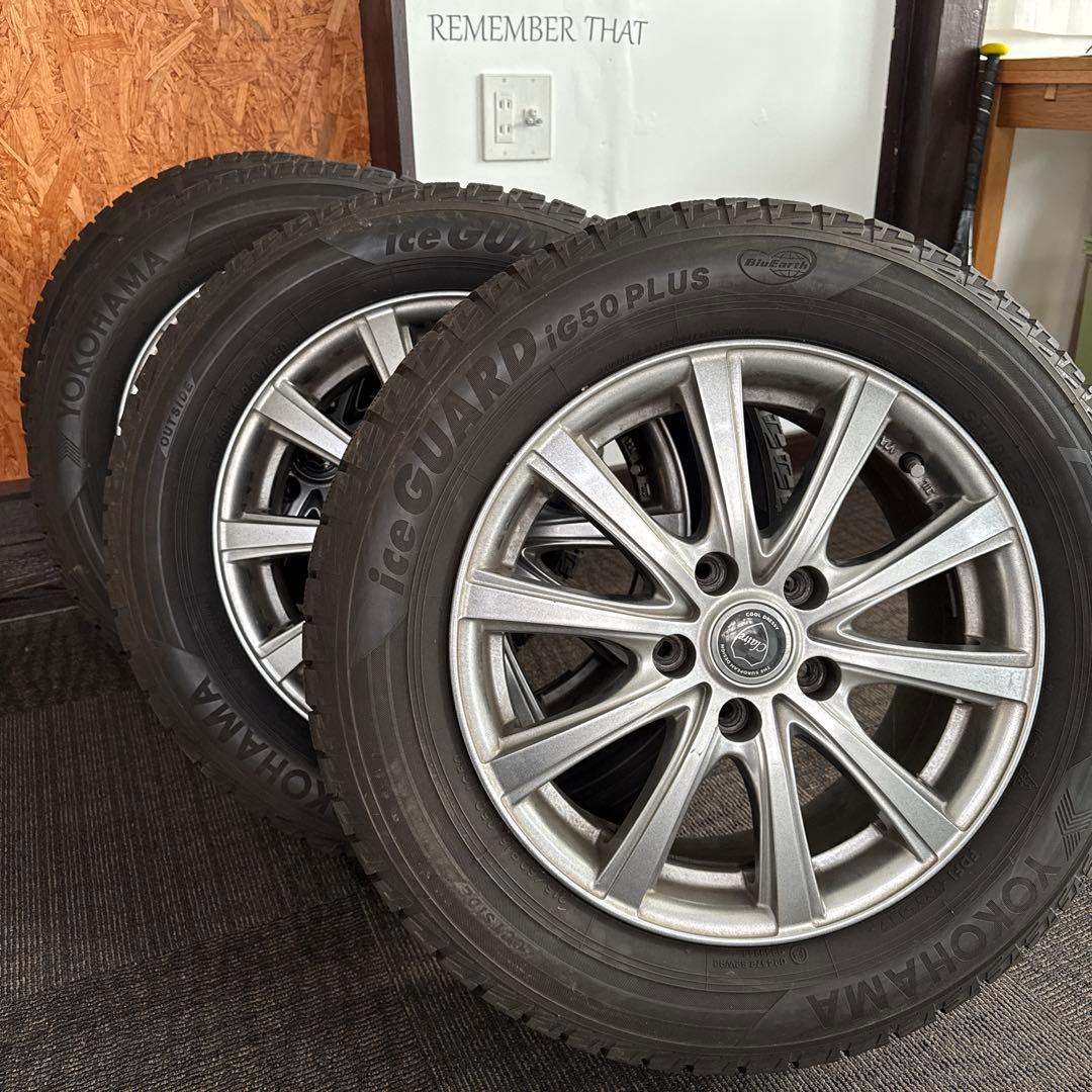 ヨコハマ iceGUARD iG50 PLUS 215/60R16 ホイール付き