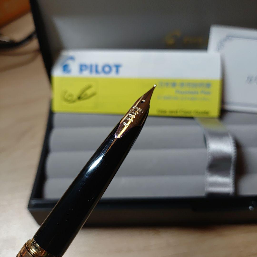 PILOT Elite 万年筆 14Kゴールド M(中字)