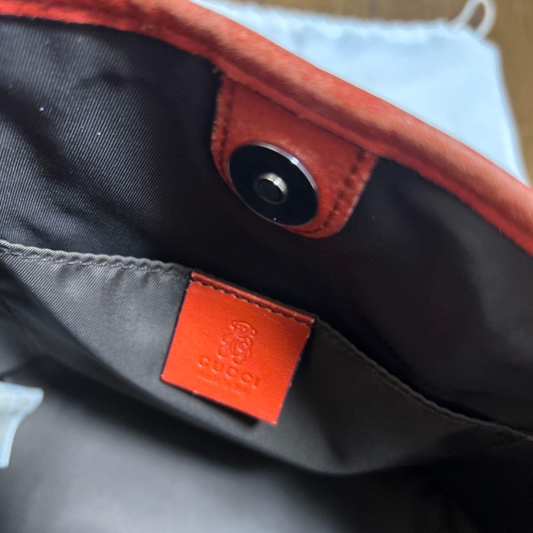 グッチ　キッズライン　マザーズバッグ GGスプリームキャンバス