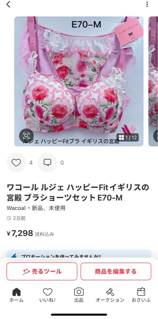 Wacoal L'ge 35G リボンブライギリスの宮殿E70-M