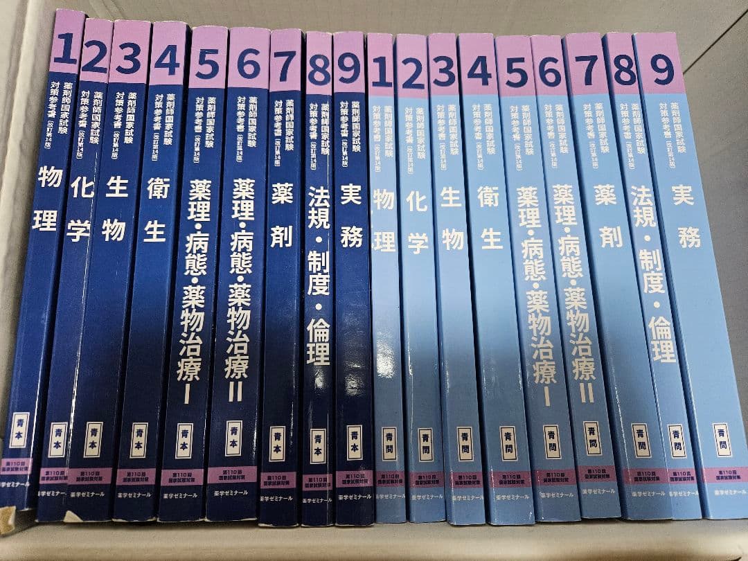 青本　青問　薬ゼミ