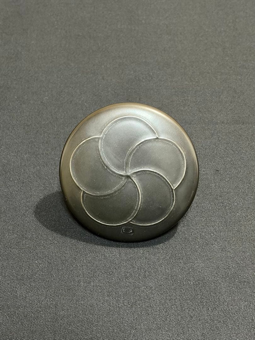 白山陶器 コートハンガー　黒色　森正洋デザイン　アンティーク　梅華　#3