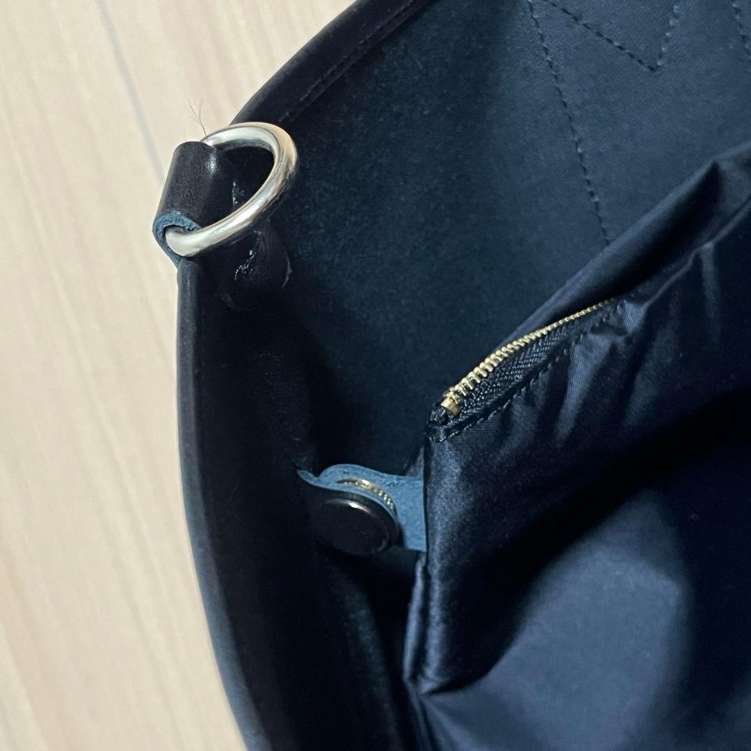美品！SCOTCH GRAIN スコッチグレイン 縦型トート ブラック