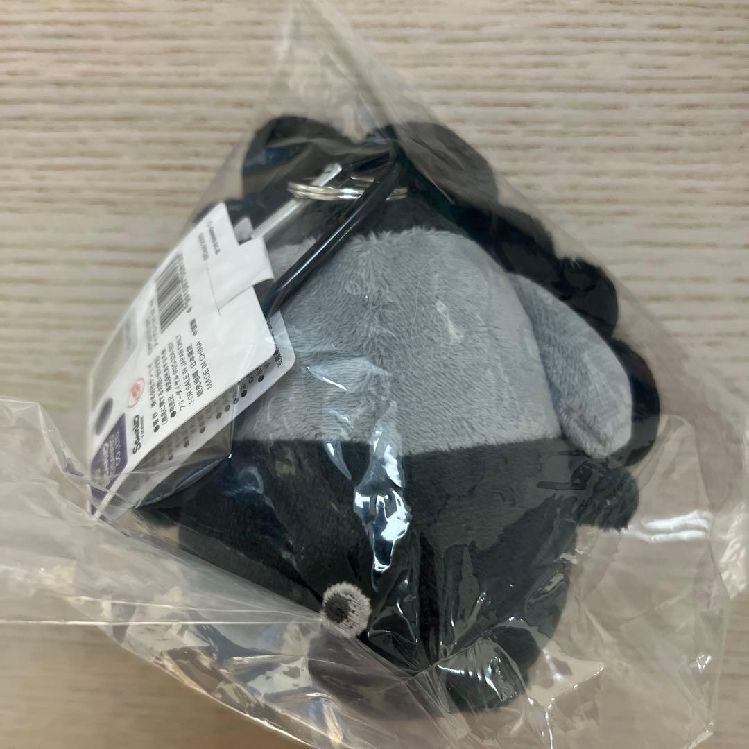ミャクミャクなりきりぬいぐるみ 黒ミャク ポムポムプリン カラビナ付
