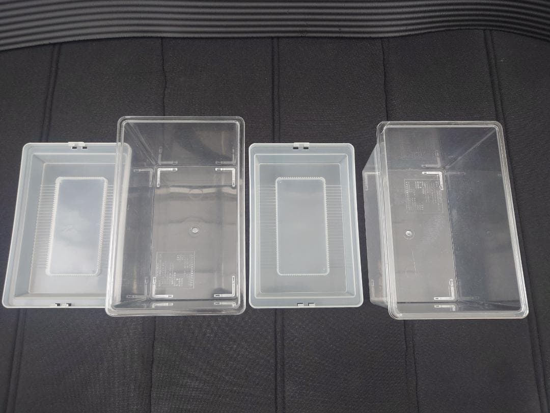 【大輔】飼育ケース　コバエシャッター大４個　中４個　他２個　交換フィルター