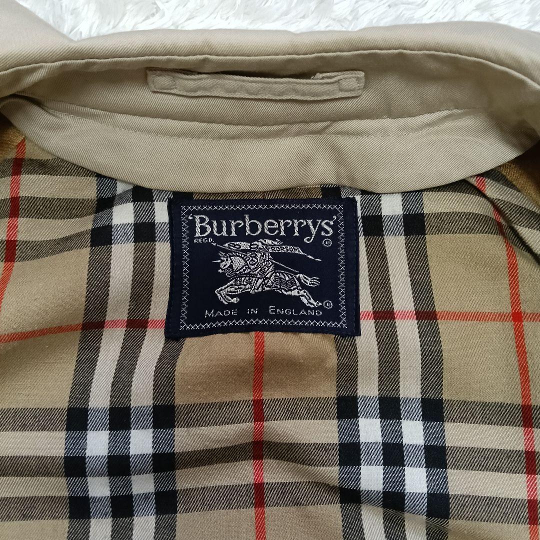 mame英国製 バーバリー ステンカラーコート レディース ウールライナー