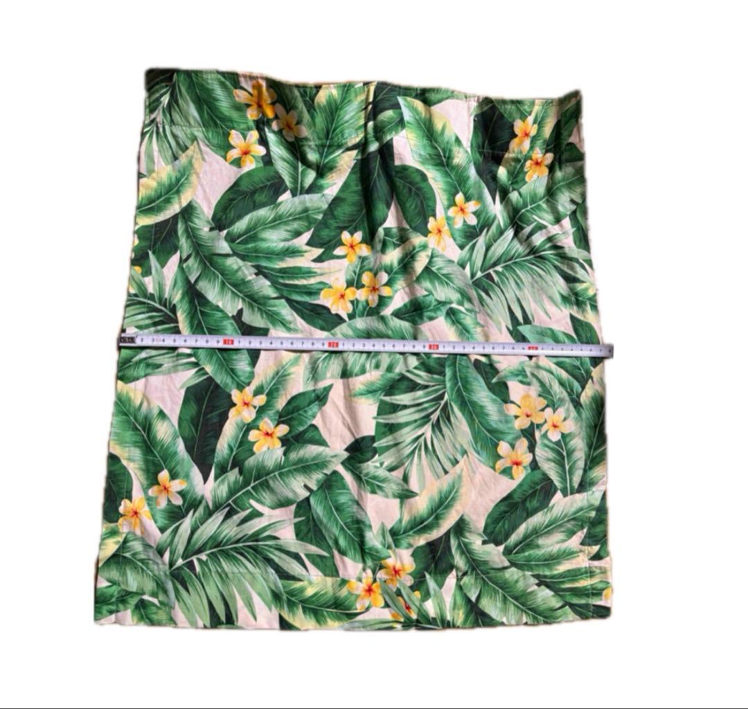 【いいね不要】小窓用カーテン 2枚組 ハワイアン 平成ギャル y2k