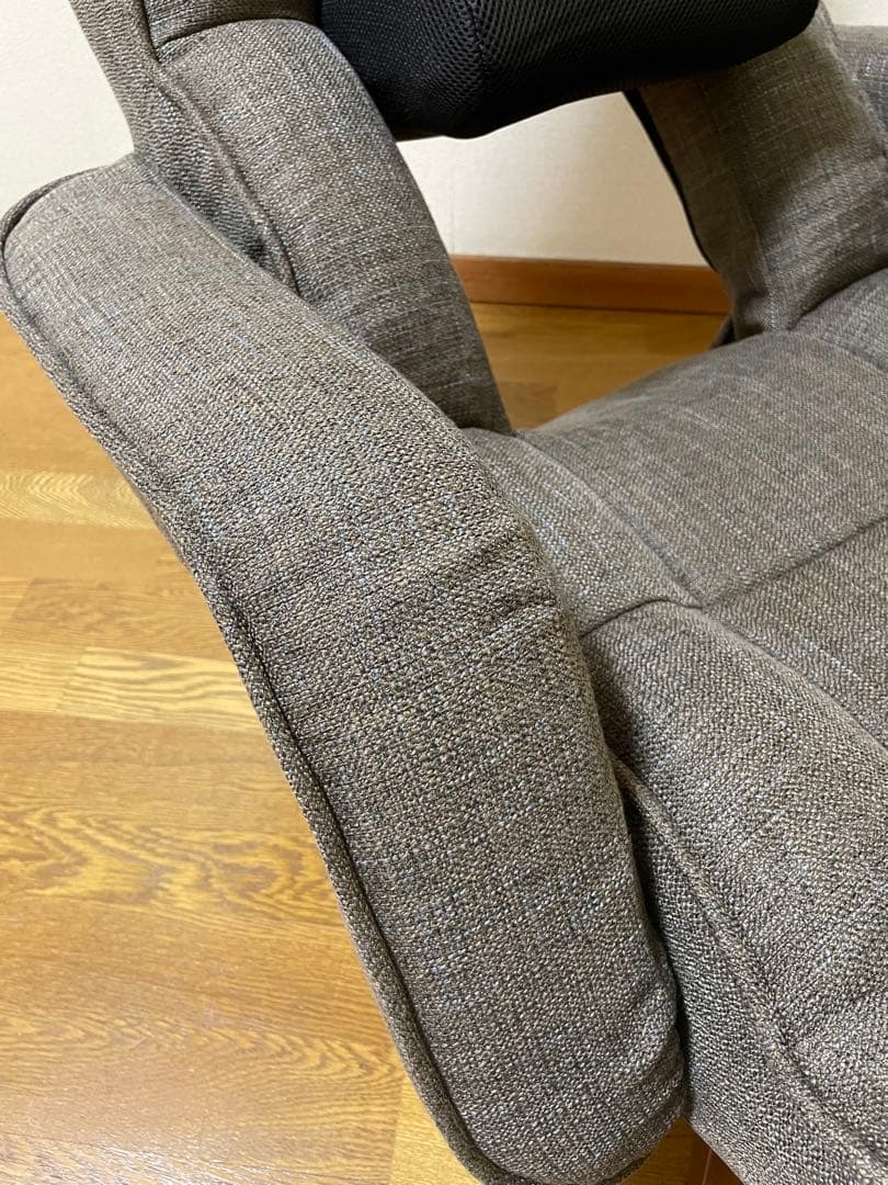 座椅子生活 明光ホームテック 腰の神様がくれた中座椅子 ブラウン