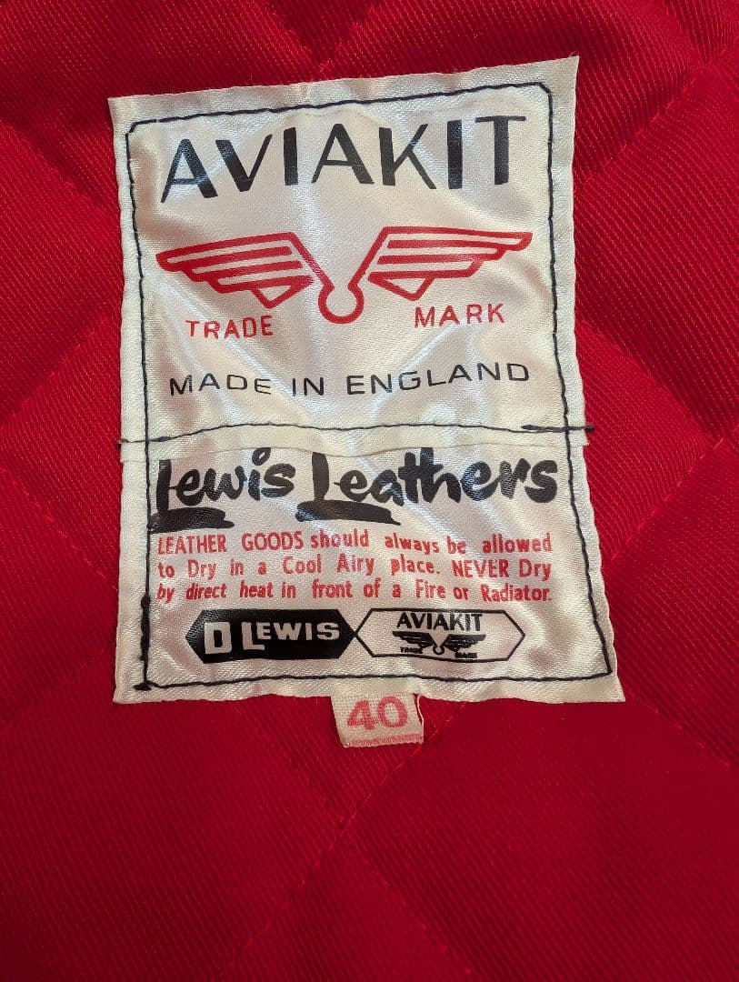 Lewis leathers Dominator サイズ40 タイトフィット