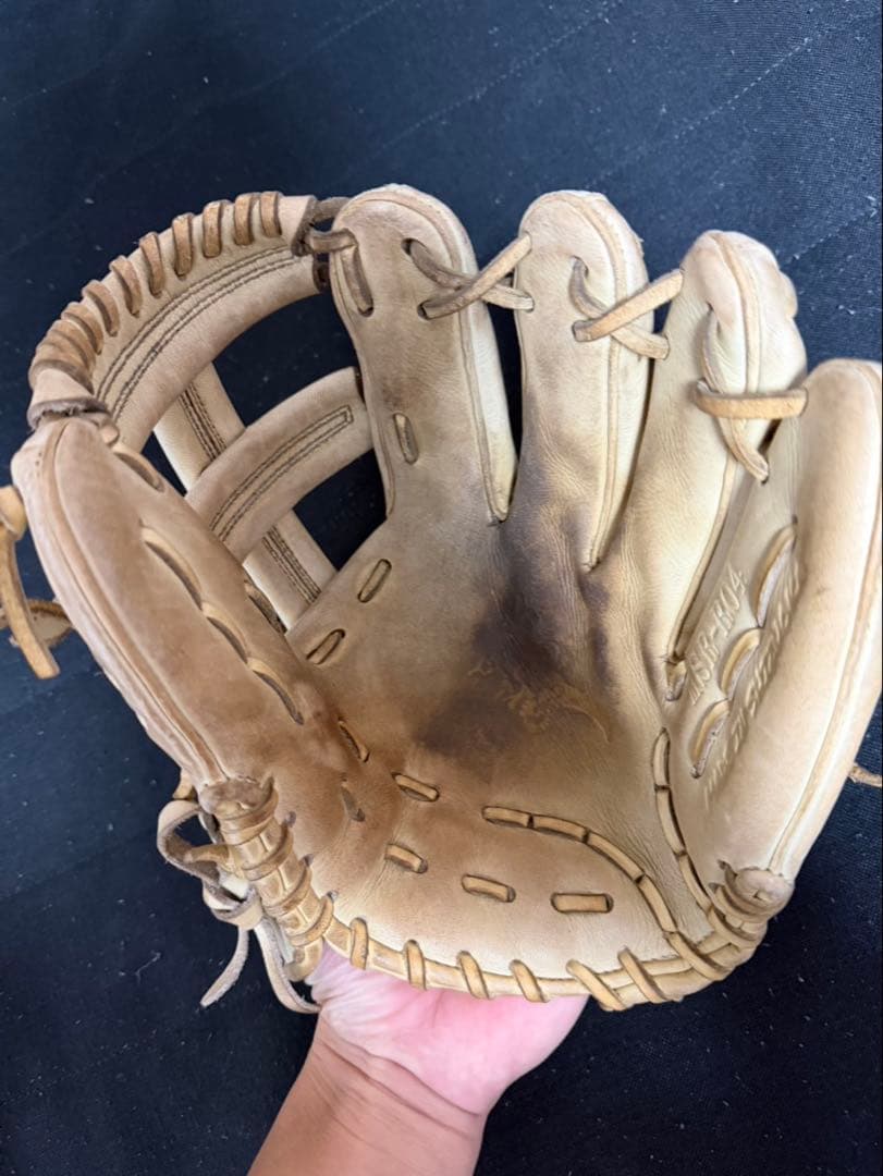 mago 硬式グローブ キャメル