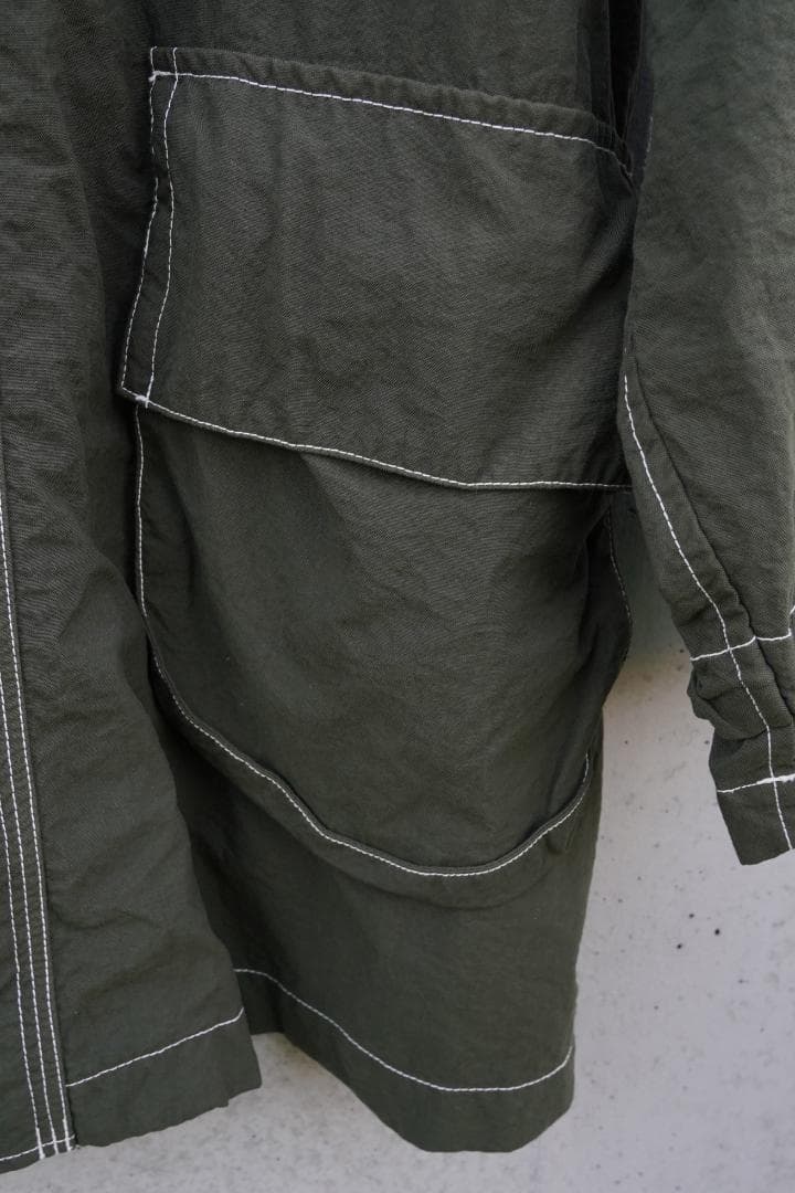 C.E（シーイー）OVERDYE GREEN NYLON JACKET　L