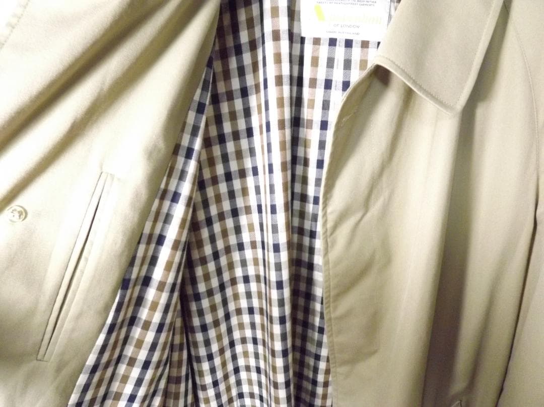 Aquascutum (アクアスキュータム)　ヴィンテージ　ステンカラーコート