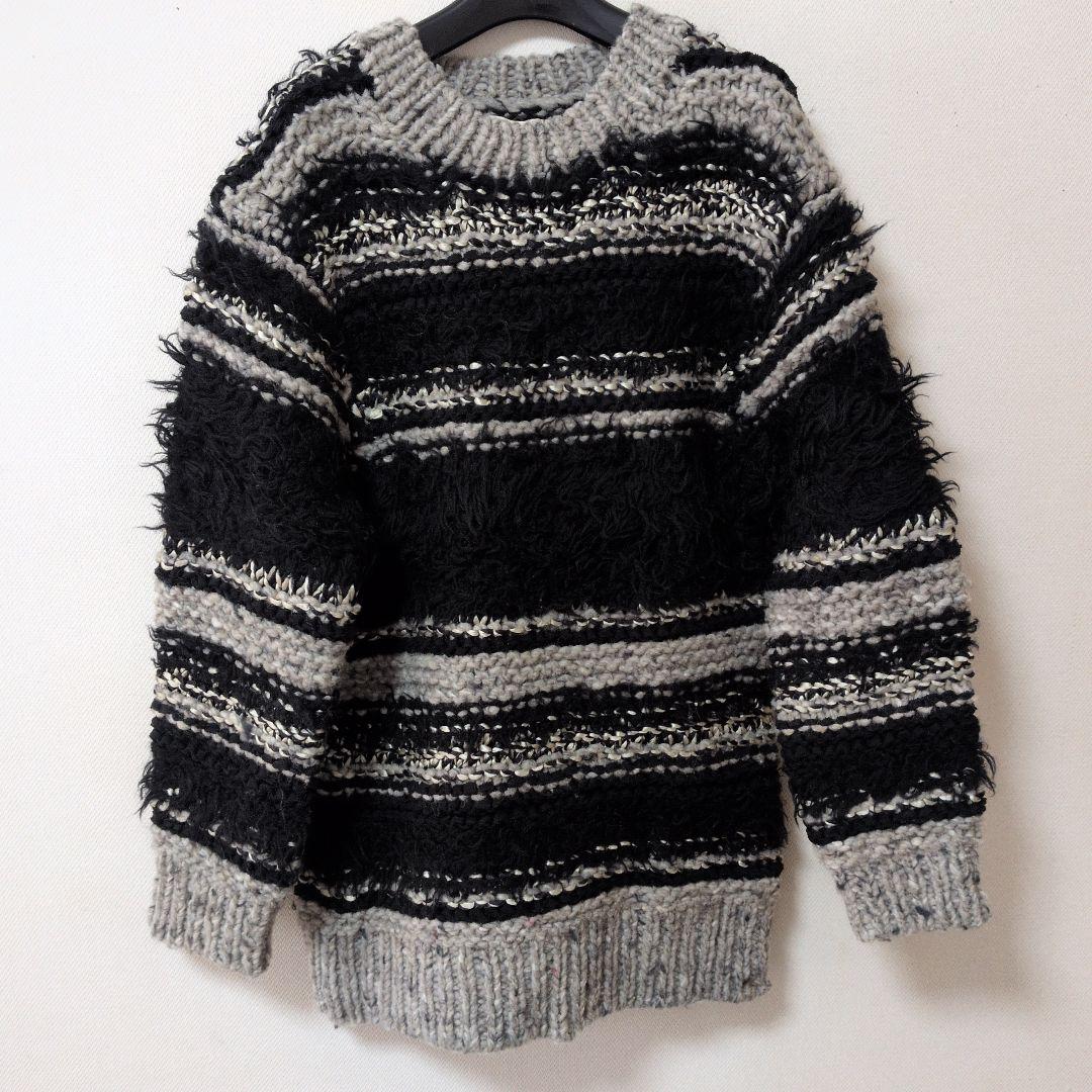 ✿アンフィルunfil 　ミックスヤーンセーター✿美品