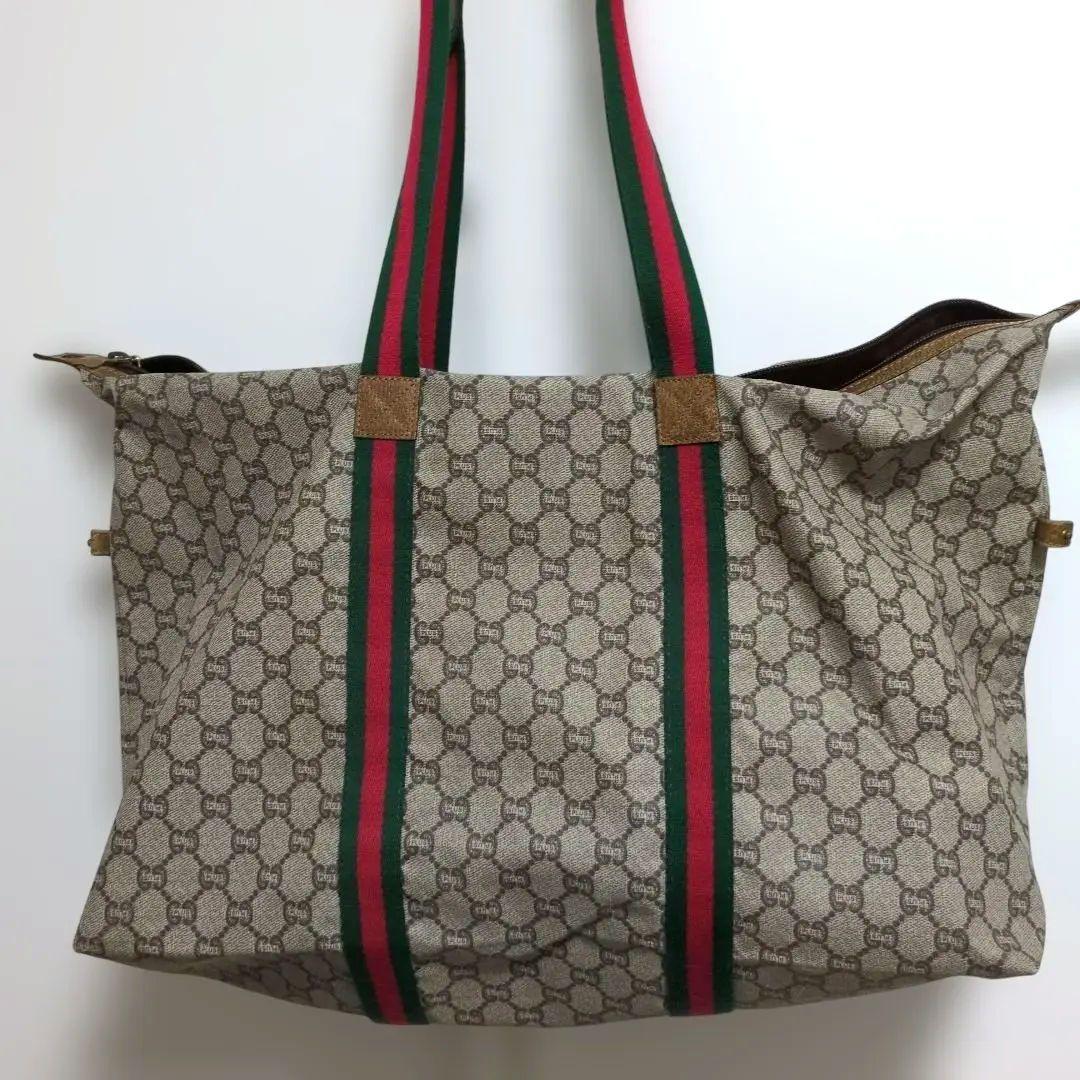 GUCCI GGキャンバス トートバッグ