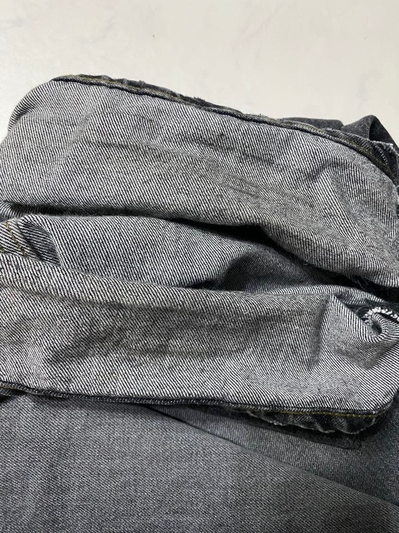 クリスマスセール✴︎ok.soon ワイドデニム　ブラック黒　サイズ3