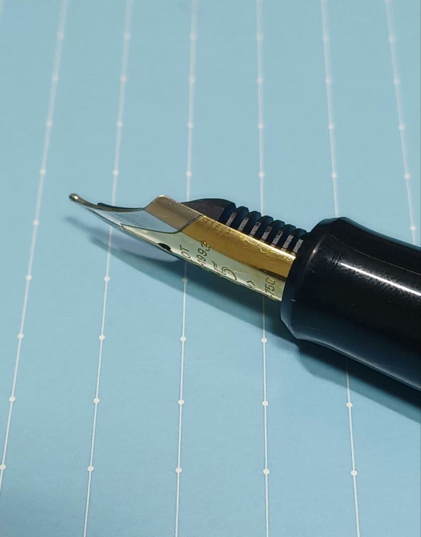 麻辣おひつじさま カスタム845 75周年 万年筆 M 中字 エボナイト