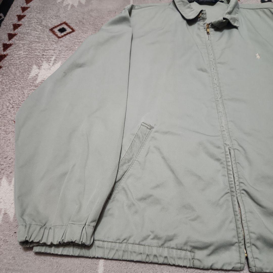 USA製 ラルフローレン スウィングトップ 薄いグリーングレー系 XL