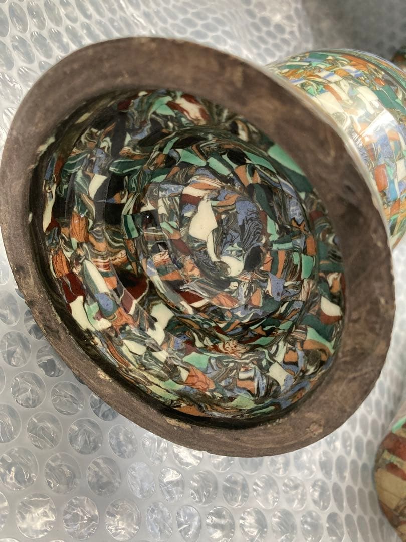 vallauris フランス　JEAN GERBINOヴィンテージ花瓶