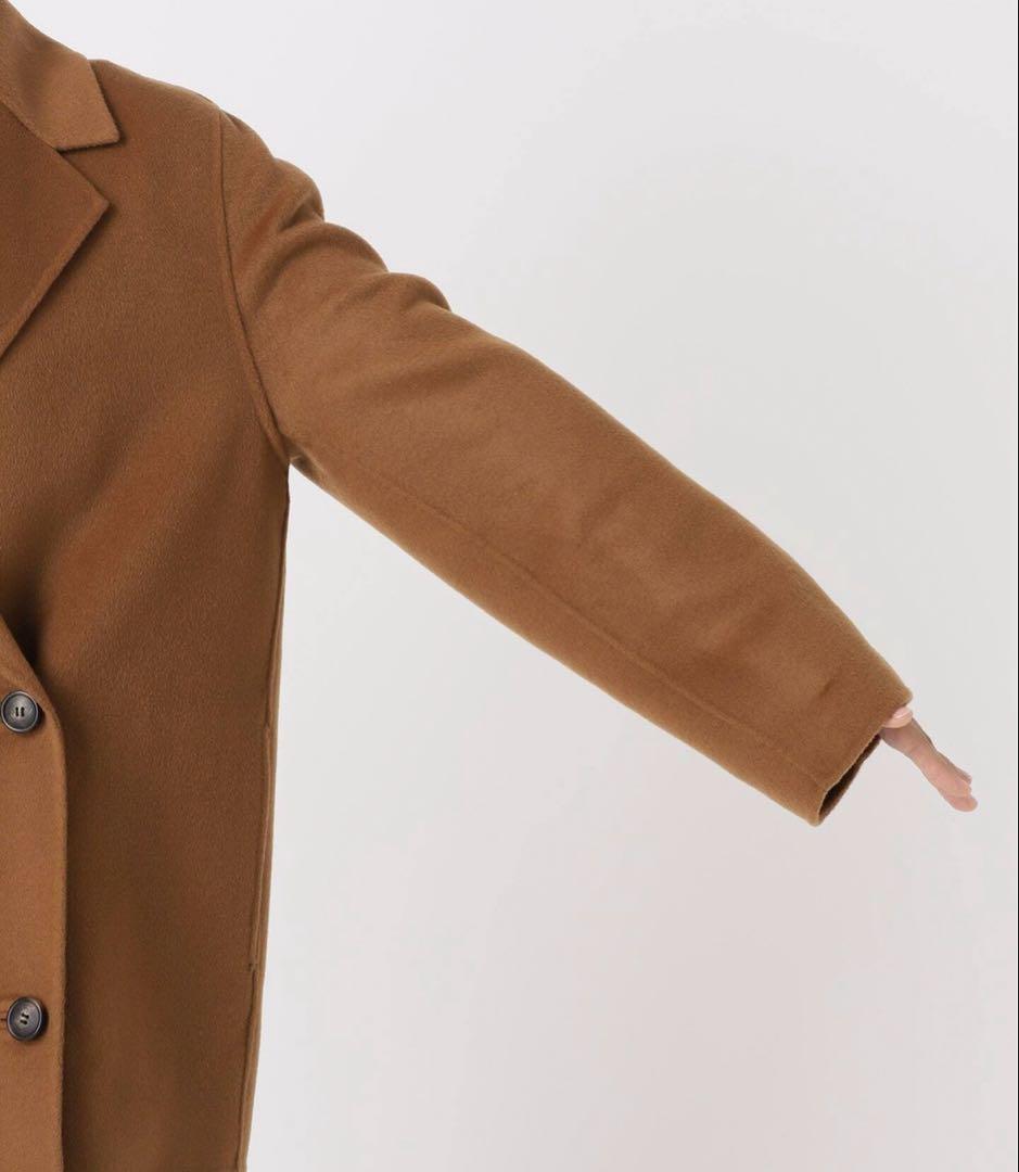 ◆タグ付き新品◆Noble Super160sチェスターミドルコート