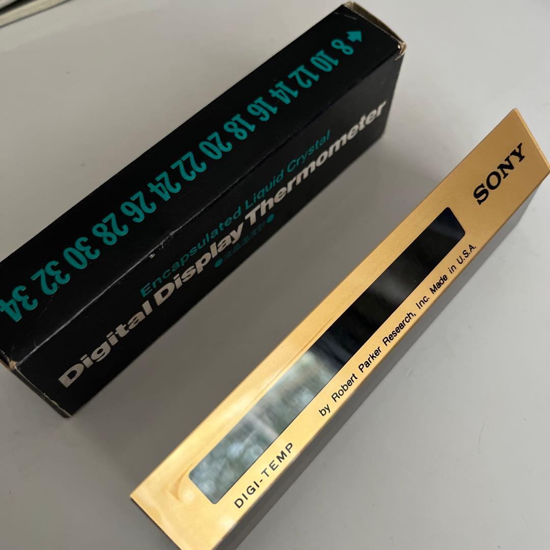 ソニー 非売品 ノベルティ 液晶温度計 SONY ロバートパーカー研究所