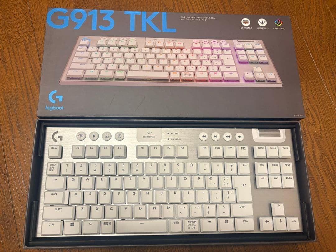 Logicool G G913 テンキーレス ワイヤレスゲーミングキーボード