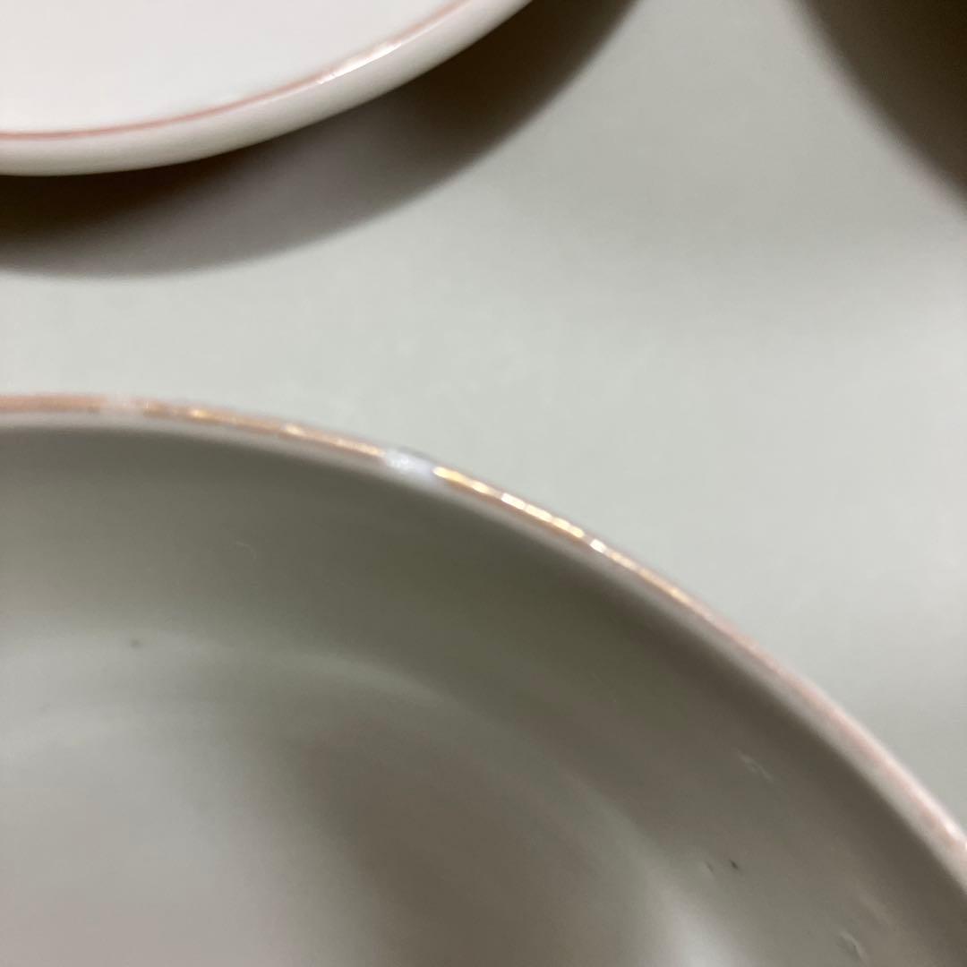 古伊万里　色絵平鉢　蓋付き　五客揃え