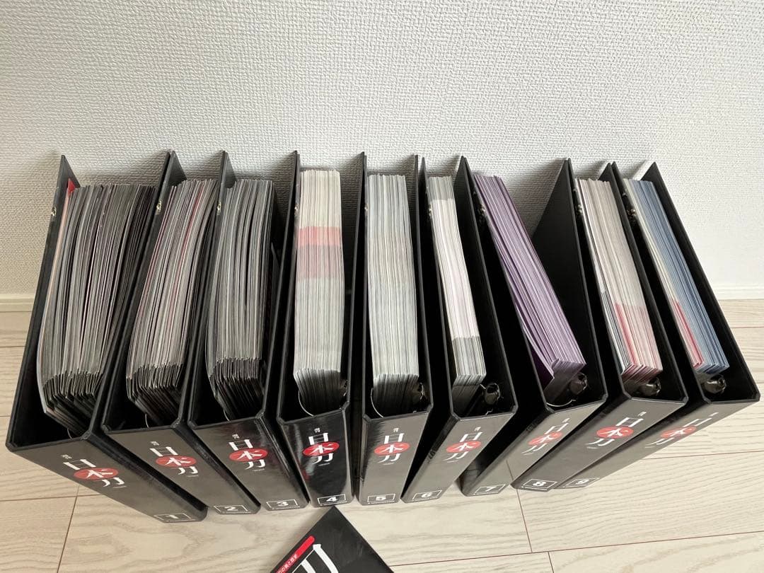 週刊日本刀　ディアゴスティーニ　全巻