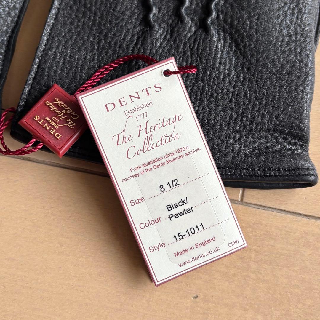 DENTS ディアスキングローブ (カシミヤライニング) 15-1011