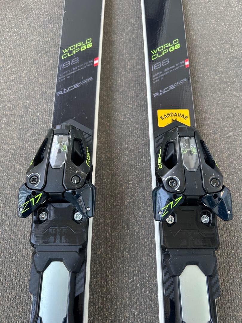 FISCHER WC GS スキー188cm 板 2020