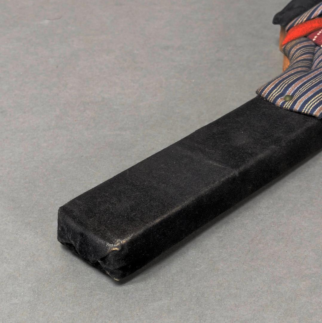 押絵羽子板　琴山？　当時物　アンティーク　昭和レトロ　日本人形　正月飾り　b