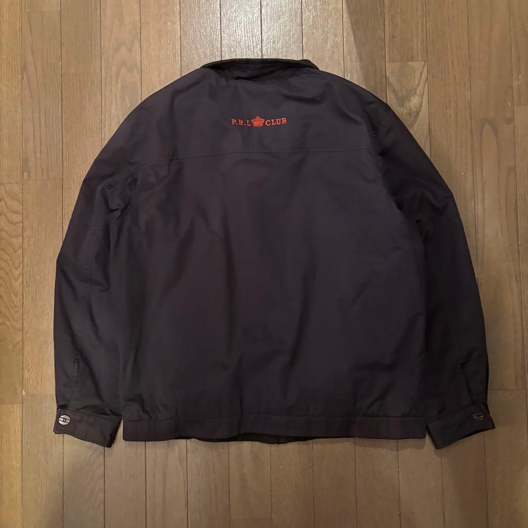 超希少✨　ラルフローレン 刺繍ロゴ コーデュロイ スウィングトップ ブラック