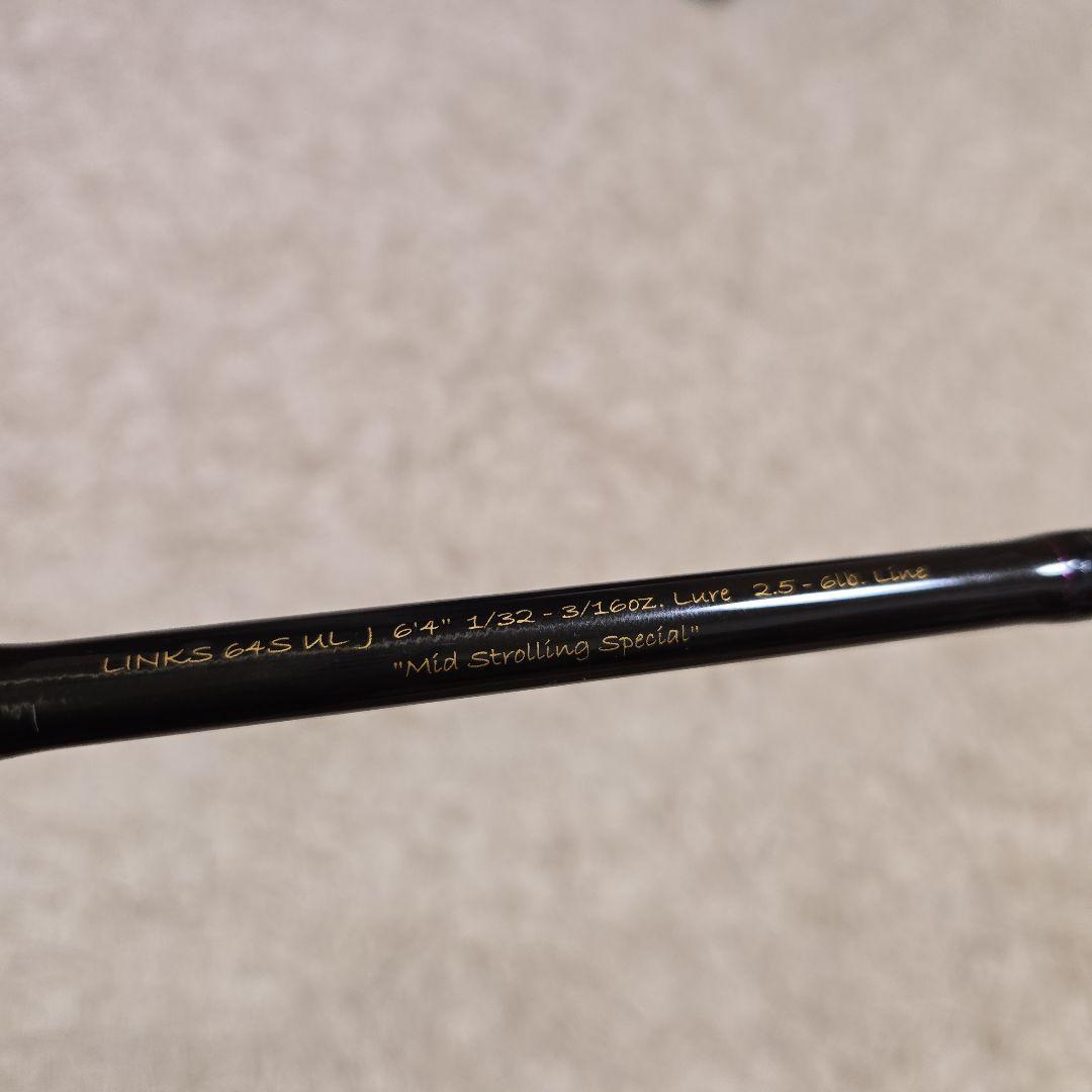 フェンウィックリンクス64S UL J ミッドストローリングスペシャル 穂先折れ
